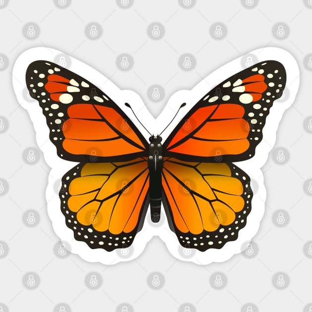 Butterfly Sticker by TambuStore